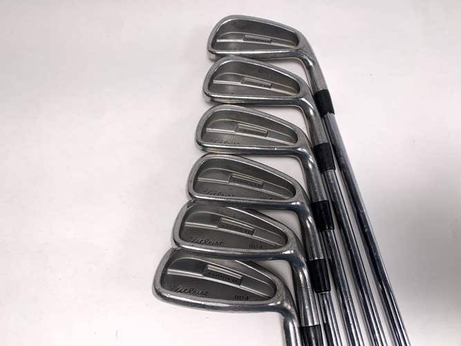 Titleist 804 OS Iron Set 3-PW NS Pro 970 Stiff Steel Mens RH- no 5 & 9i