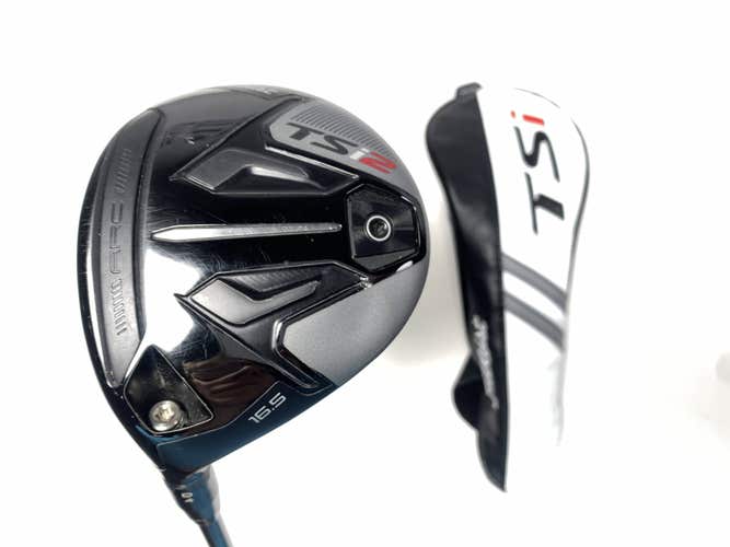 Titleist TSi2 4 Fairway Wood 16.5* HZRDUS RDX Smoke 6.0 Black 70g Stiff LH HC