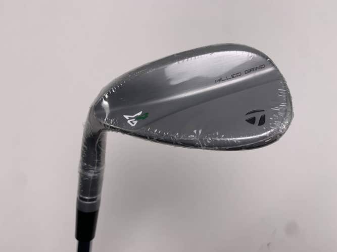 TaylorMade Milled Grind 4 Chrome Raw Sand Wedge SW 56* 12 DG Tour Issue Mens LH