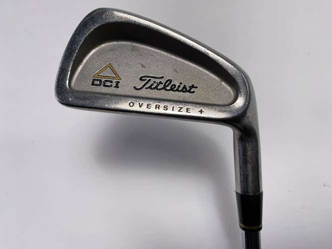Titleist DCI Gold Overszie + Single 4 Iron Tri-Spec Stiff Steel RH Midsize Grip