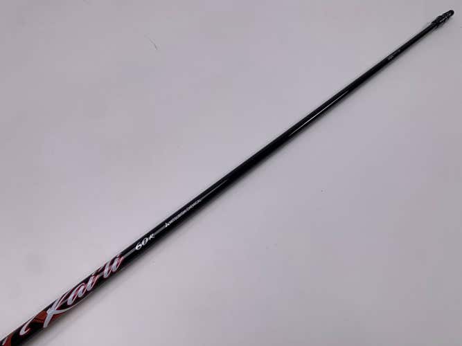 Mitsubishi Chemical Kai'li Red 60g Regular Driver Shaft 44.5"-Taylormade