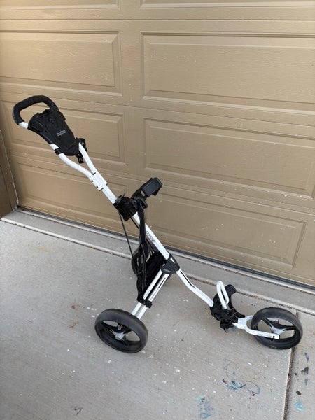 White Unisex Bag Boy Express DLX Push Cart (Used)