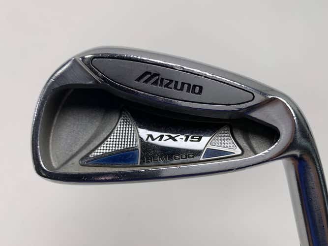 Mizuno MX 19 Single 6 Iron Exsar IS2 Senior Graphite Mens RH Midsize Grip
