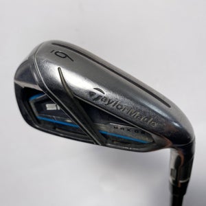 TaylorMade SIM2 MAX OS Single 6 Iron KBS Max Iron 65 Regular Graphite Mens RH