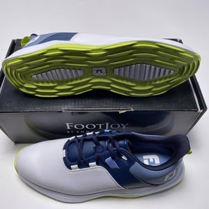 FootJoy ProLite Golf Shoes White Navy Men's SZ 11.5 (56920)