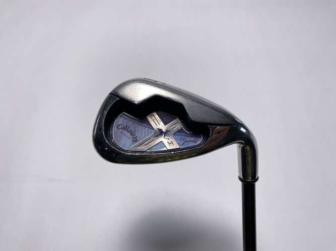 Callaway X-18 Single 9 Iron Gems Ultra Light Ladies Graphite Womens RH
