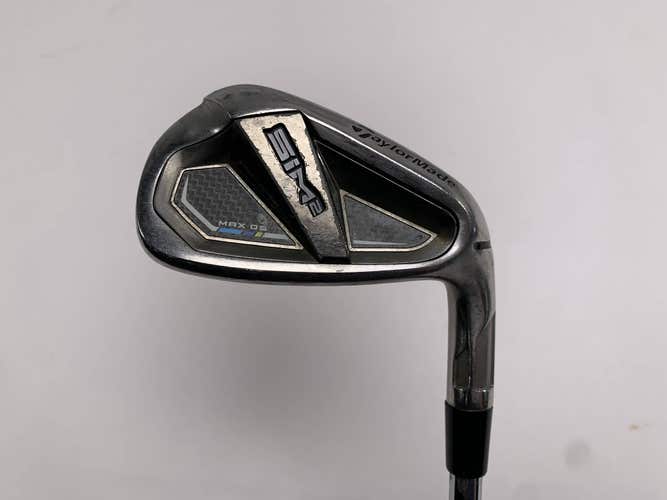 TaylorMade SIM2 MAX OS Single 9 Iron KBS Max MT 85g Regular Steel Mens RH +1"