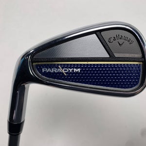 Callaway Paradym Single 7 Iron Project X HZRDUS 5.5 65g Regular Graphite Mens LH