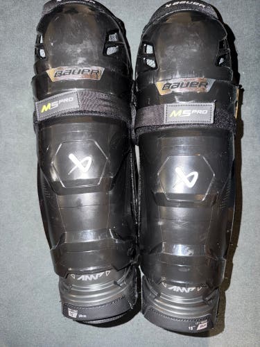 Senior Bauer Supreme M5 Pro 15" Shin Pads