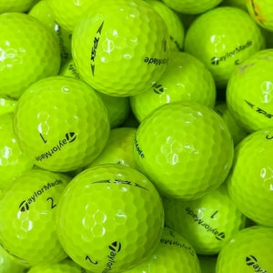12 Yellow TaylorMade TP5/ TP5X... Premium AAA Used Golf Balls