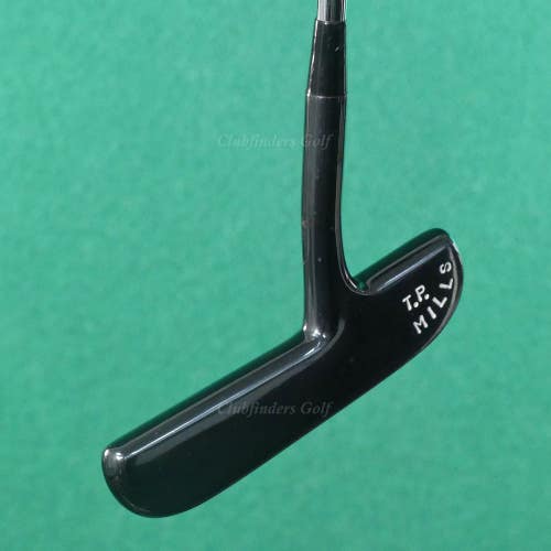 VINTAGE TP Mills Custom Made Carbon Steel 35" Putter Golf Club w/ HC *READ*
