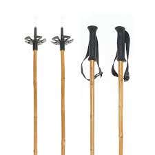 52in (130cm) Booyah Bamboo Ski Poles (New)