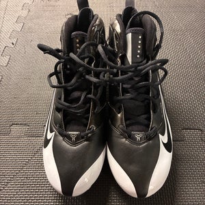 Black Men's Size M 11.0 (W 12.0) Adult Nike Detachable Cleats Cleats (New)