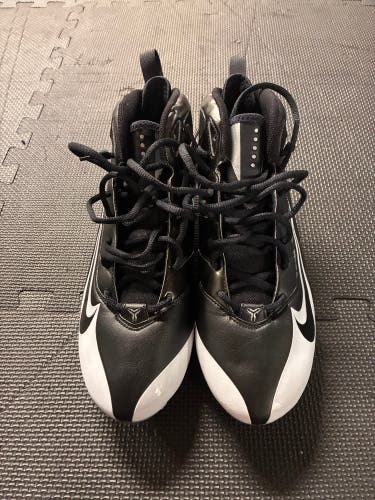 Black Men's Size M 11.0 (W 12.0) Adult Nike Detachable Cleats Cleats (New)