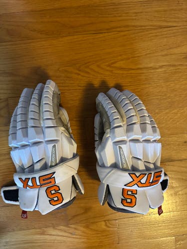 Syracuse custom STX Lacrosse Gloves 13" (Used)