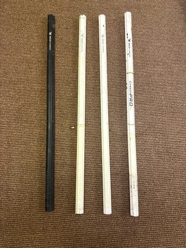 4 Pack of used ECD carbon shafts