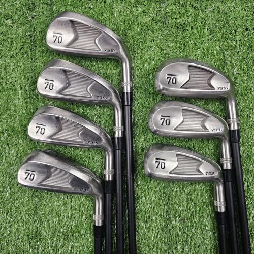 Sub 70 799 Hybrid Iron Set 5-PW AW Project X 4.5 Senior Flex Graphite RH