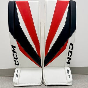 33" 2024 CCM Axis F9 Goalie Leg Pads (New)