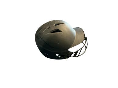 Used Champro Batting Helmet w/Mask Black One Size 11873-S000217371