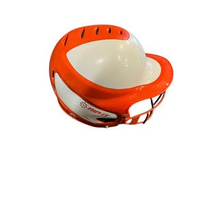 Used RIP-IT Batting Helmet w/Mask Orange And White S/M 11873-S000216366