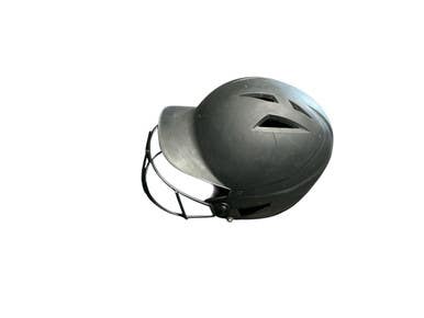 Used Champro BLACK Batting Helmet w/Mask Black LG 11873-S000213696