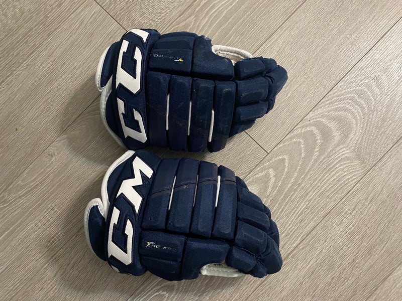 CCM Tacks 4 Roll Pro Gloves 13" Pro Stock (Used)