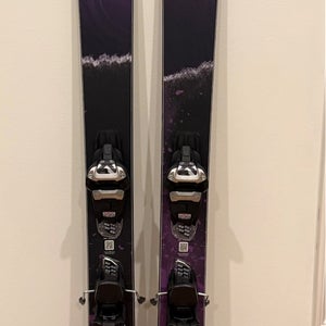 Unisex 2025 Blizzard  Anomaly 102 182cm All Mountain Skis With Bindings Max Din 13 (Used)