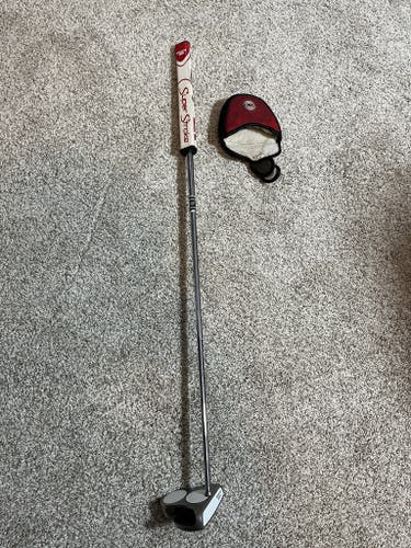 Men's Odyssey Mallet Right Handed White Hot 2-Ball 34.5" Center Shafted