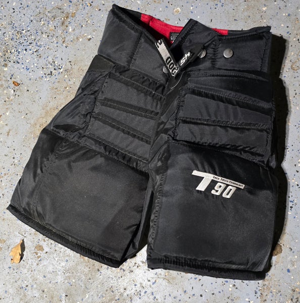 Senior Medium Sher-Wood T90 Hockey Goalie Pants (Used)