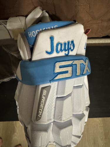 Johns Hopkins STX Surgeon RZR2 Lacrosse Gloves