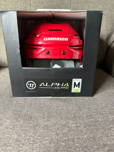 Medium Warrior Alpha One Pro Helmet (New)