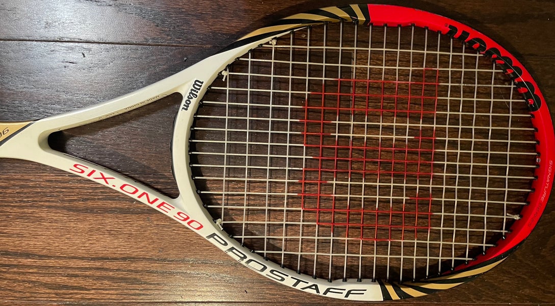 Wilson BLX Six One Pro Staff 90 2012, 4 3/8 Roger Federer
