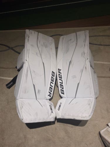 33+1 Senior Bauer GSX Goalie Leg Pads (Used)