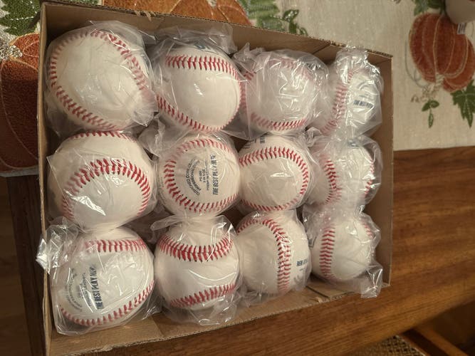 Baseballs 36 Pack (3 Dozen) (New)