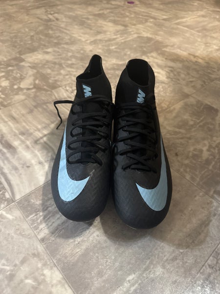 Black Men's Size M 8.5 (W 9.5) Nike Mercurial superfly 9 Cleats (Used)