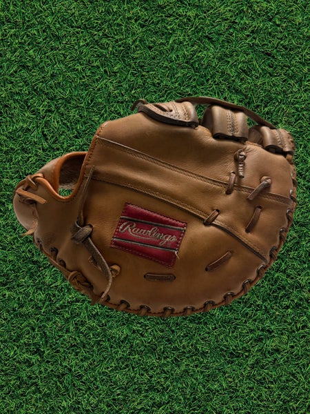 Vintage Rawlings RFM23 “The Mark of a Pro” First Base Mitt – Deep Well Pocket (1970s)