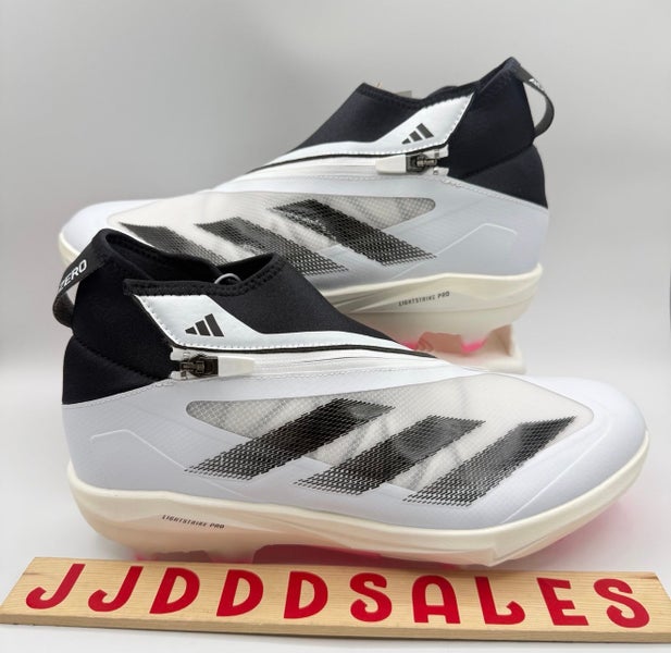 Adidas Adizero Impact+ TPU Baseball Cleats White Black IF8494 Men’s Sz 10.5 NWT
New.