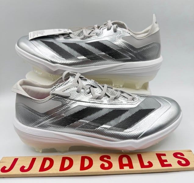 Adidas Adizero Impact TPU Baseball Cleats Silver Speed Pack JS3049 Men's Sz 11
New Without Box
