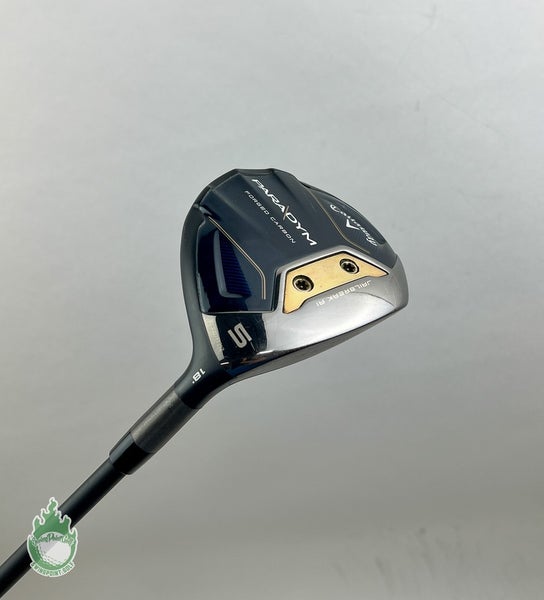 Used Right Handed Callaway Paradym 5 Wood 18* AutoFlex SF305 Graphite Golf Club