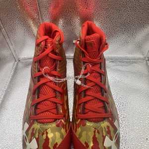 Red Men's Size 11 Adult Under Armour High Top Deception MLB Authentic Collection Baseball Cleats New