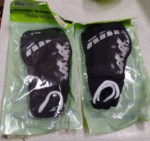 Vizari Napoli Youth Soccer Shin Guards | Unique PP Textured | Large | VZSG70053-L