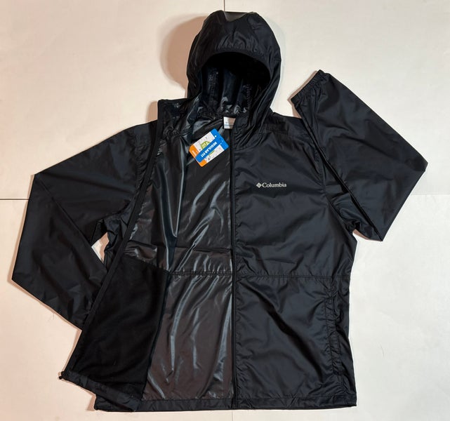 Black Men's Large Columbia Jacket (New)