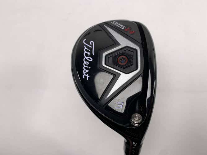 Titleist 915 H 3 Hybrid 21* Aldila Rogue 95 MSI 2.8 85g Stiff Graphite Mens RH