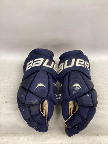 Used Bauer APX PRO Senior Gloves Navy Blue 14" 11851-S000042339
