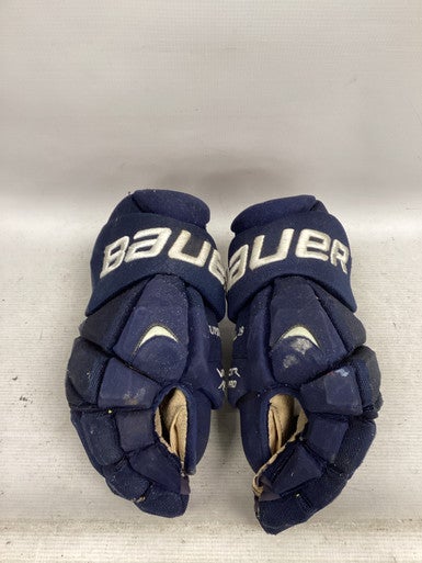 Used Bauer APX PRO Senior Gloves Navy Blue 14" 11851-S000042339