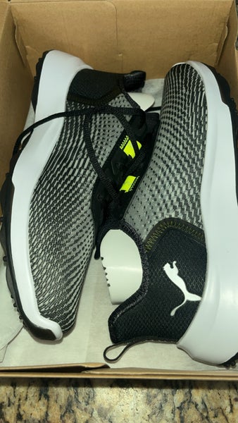 Gray Men's Size M 9.0 (W 10.0) Adult Puma Golf Shoes (New)