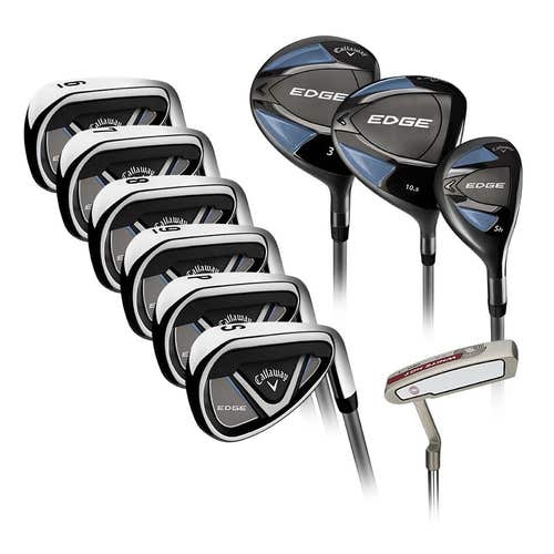 CALLAWAY 2024 EDGE 10-PIECE COMPLETE SET COMPLETE SET CALLAWAY EDGE GRAPHITE/EDGE STEEL