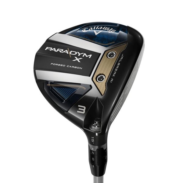 LEFT HANDED CALLAWAY 2023 PARADYM X FAIRWAY 3 WOOD GRAPHITE LIGHT STANDARD ALDILA ASCENT PL BLUE 50