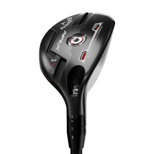 LEFT HANDED CALLAWAY 2021 APEX 4 HYBRID GRAPHITE REGULAR STANDARD UST MAMIYA RECOIL DART 75 HB GRAP