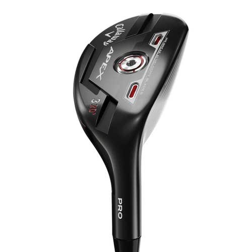 LEFT HANDED CALLAWAY 2021 APEX PRO 3 HYBRID GRAPHITE REGULAR STANDARD MITSUBISHI MMT 70 HB GRAPHITE